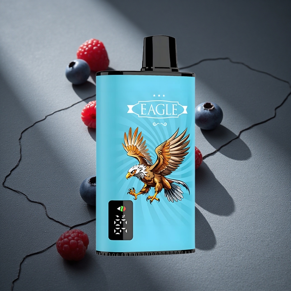 JNR EAGLE Smart 23000 Puffs Disposable Vape Arándano Agrio Frambuesa Pantalla Digital Peru por mayor