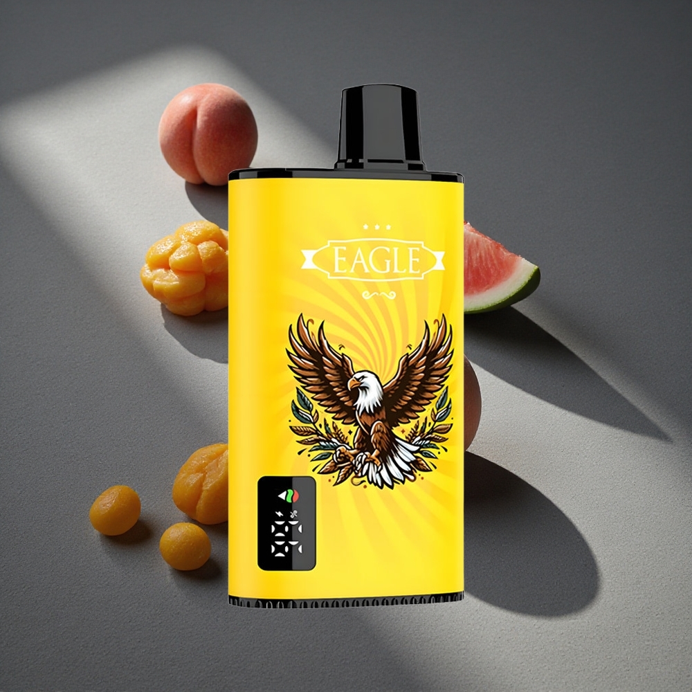 JNR EAGLE Smart 23000 Puffs Disposable Vape Melocotón Mango Sandía Pantalla Digital Peru por mayor