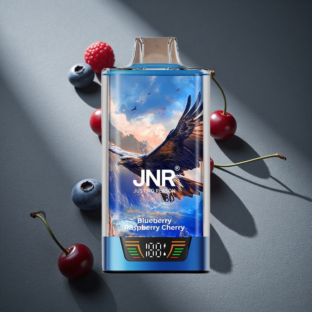 JNR Falcon Pro 28000 Desechable Arándano Frambuesa Cereza 28000 Puffs 30ml Capacidad Prellenada Peru por mayor