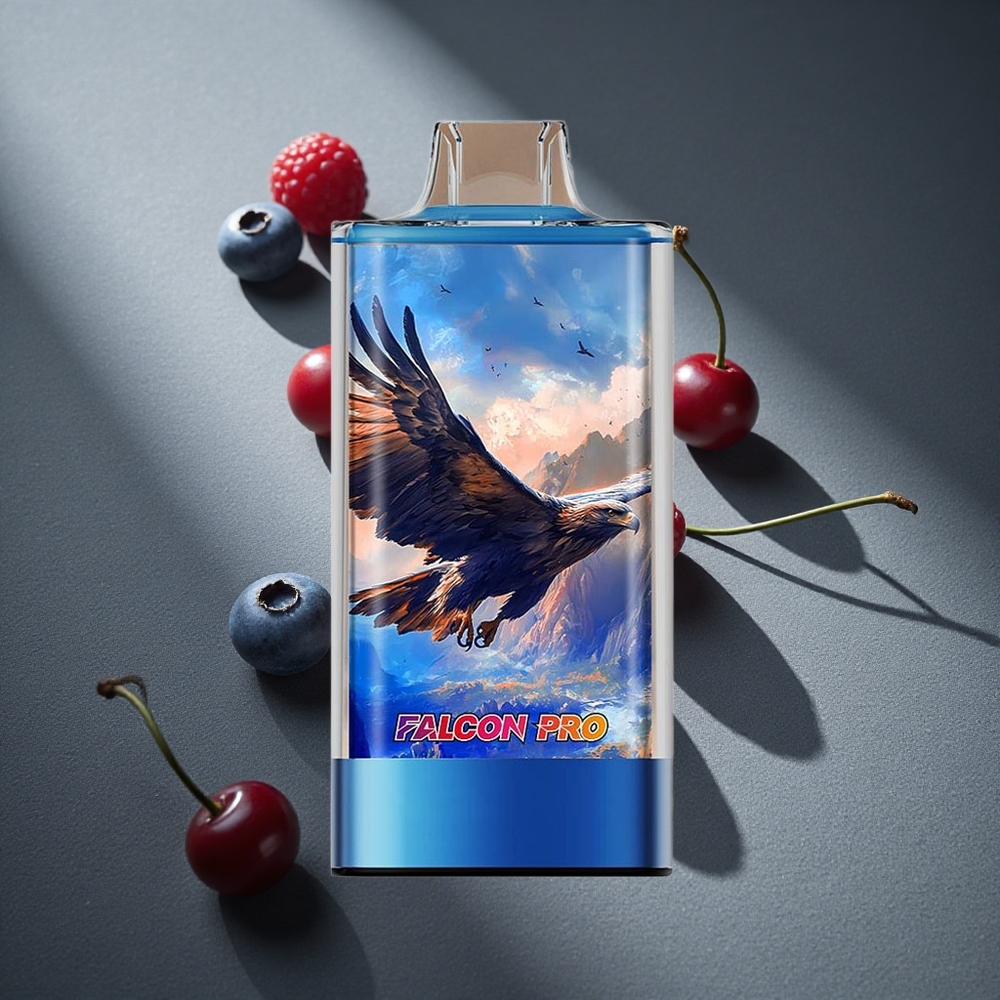 JNR Falcon Pro 28000 Desechable Arándano Frambuesa Cereza 28000 Puffs 30ml Capacidad Prellenada Peru por mayor