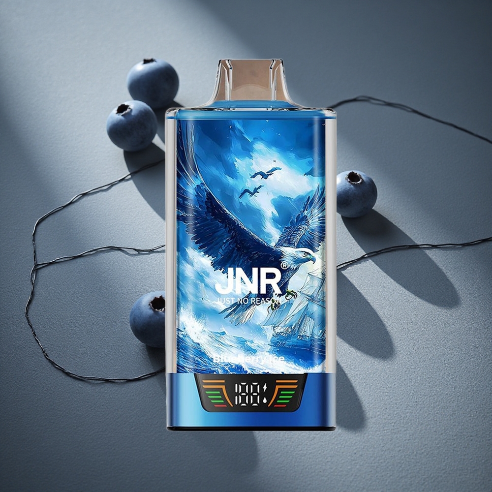 JNR Falcon Pro 28000 Disposable Vape Arándano Azul Hielo 28000 Caladas Batería de 950mAh Peru por mayor