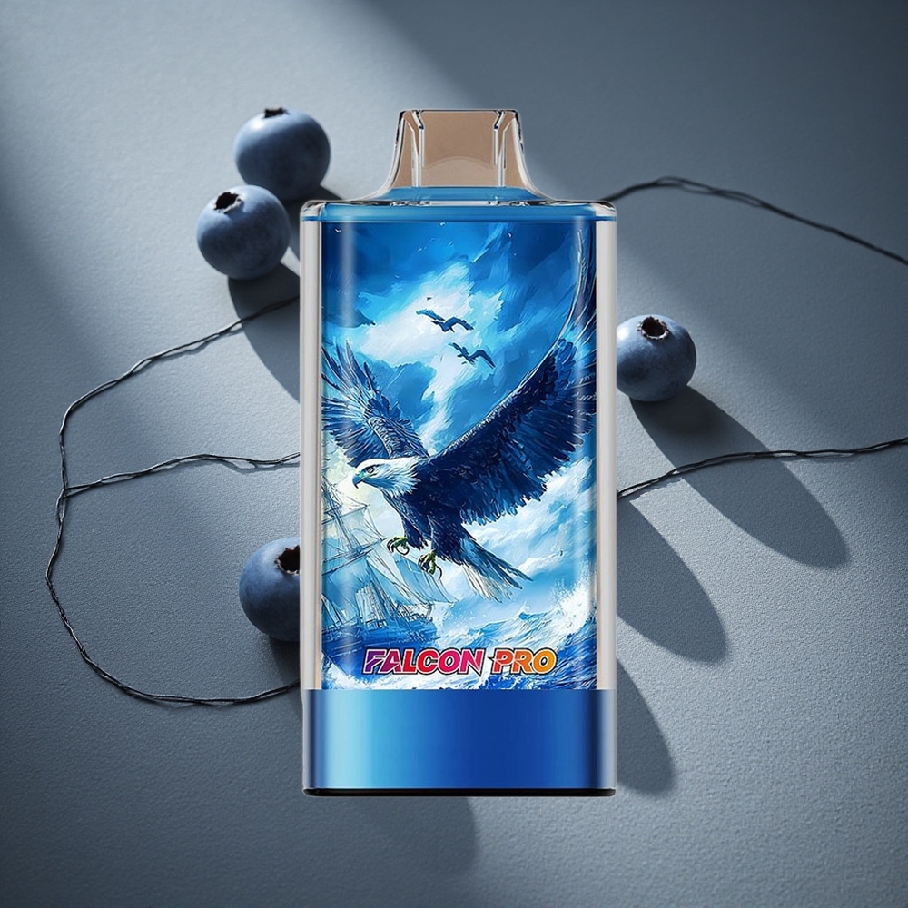 JNR Falcon Pro 28000 Disposable Vape Arándano Azul Hielo 28000 Caladas Batería de 950mAh Peru por mayor