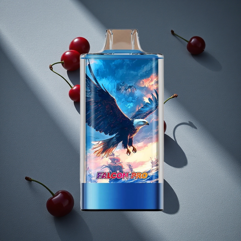 JNR Falcon Pro 28000 Disposable Vape Blue Razz Cereza 28000 Puffs 30ml Capacidad Precargada Peru por mayor