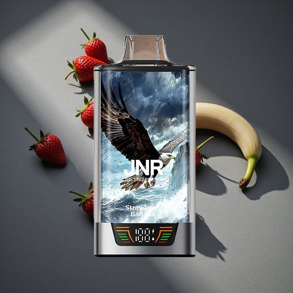 JNR Falcon Pro 28000 Disposable Vape Fresa Plátano 28000 Puffs 30ml Capacidad Pre-llenada Peru por mayor