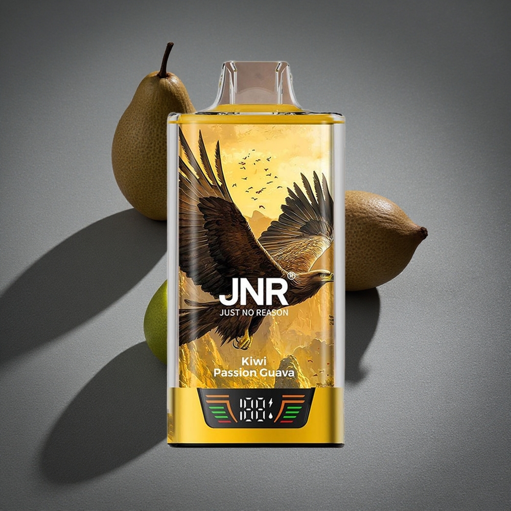 JNR Falcon Pro 28000 Disposable Vape Kiwi Maracuyá Guayaba 28000 Puffs 5% Resistencia de Nicotina Peru por mayor