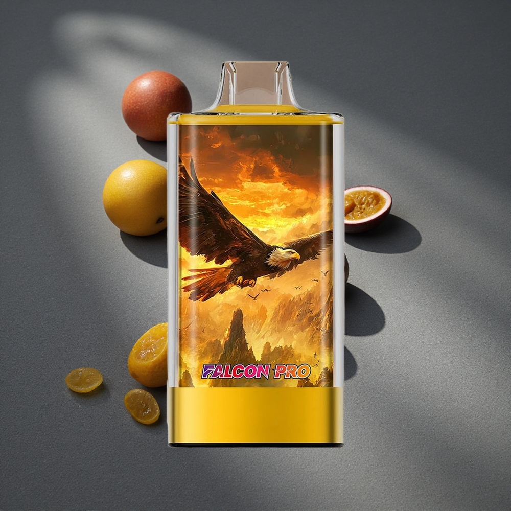 JNR Falcon Pro 28000 Disposable Vape Mango Maracuyá 28000 Caladas USB Tipo-C Peru por mayor