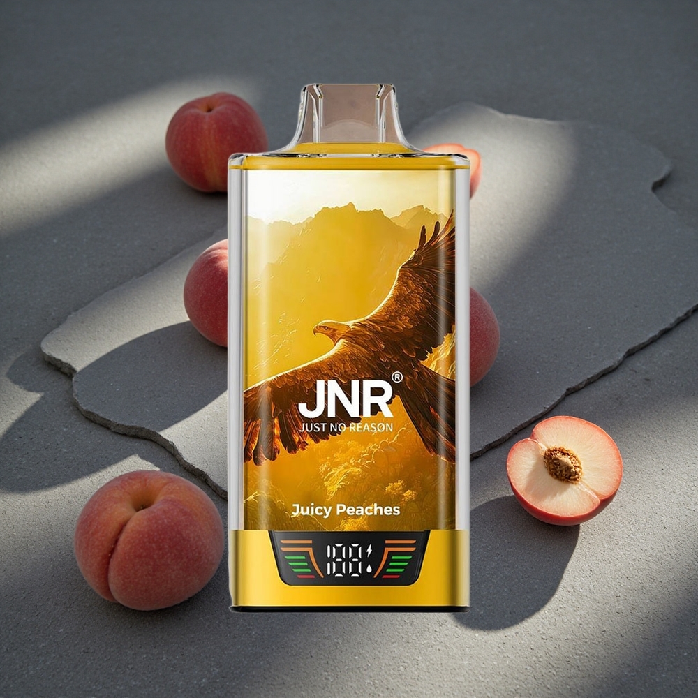 JNR Falcon Pro 28000 Melocotones Jugosos 28000 Caladas 30ml Capacidad Prellenada Peru por mayor