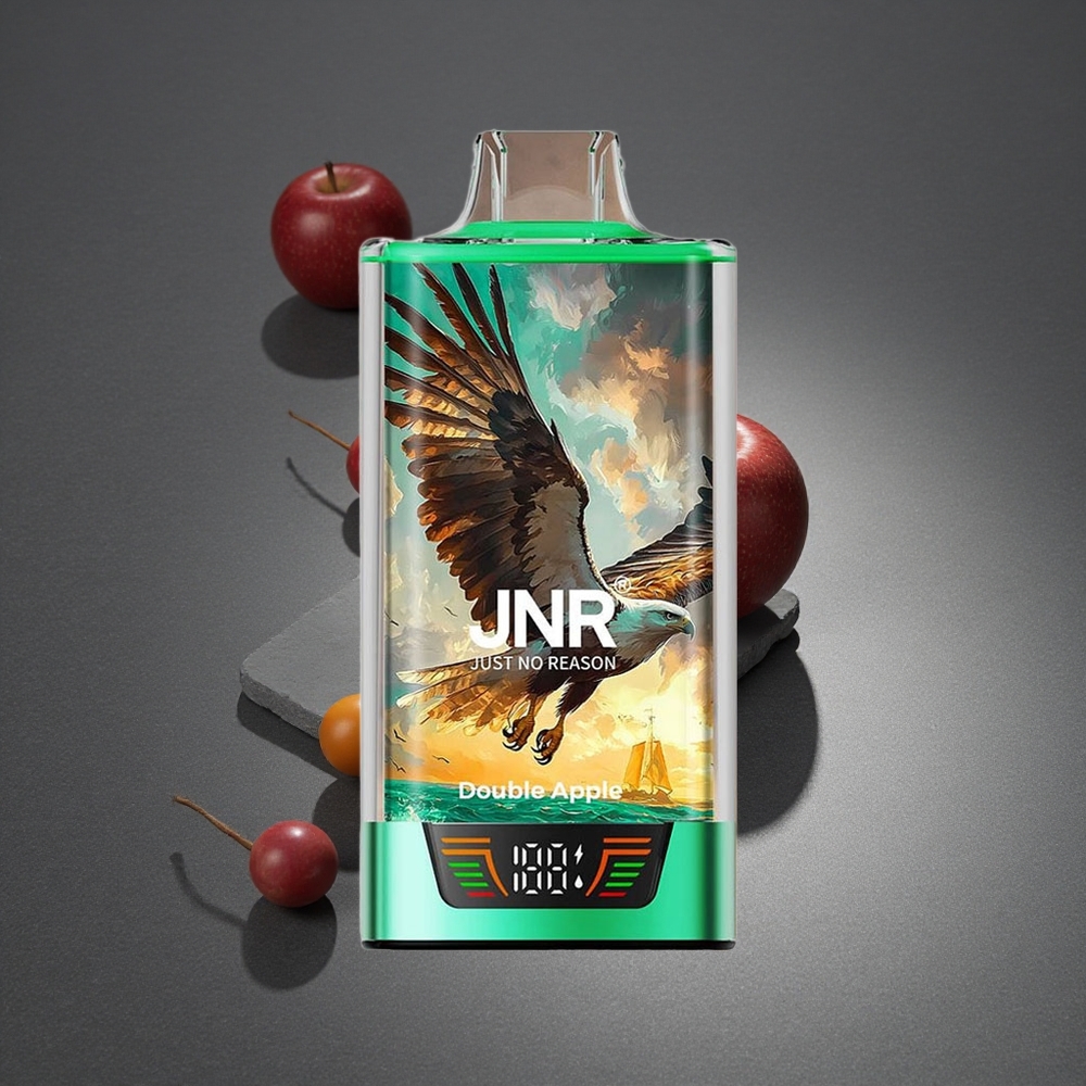 JNR Falcon Pro 28000 Puf Manzana Doble 30ml Capacidad Prellenada Peru por mayor