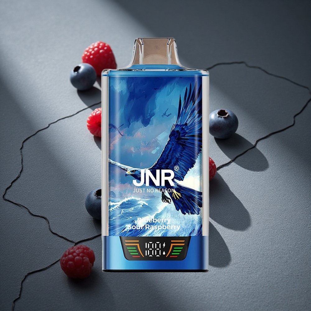 JNR Falcon Pro 28000 Puffs Arándano Azul Frambuesa Ácida 30ml Capacidad Prellenada Peru por mayor