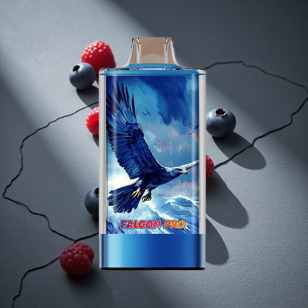 JNR Falcon Pro 28000 Puffs Arándano Azul Frambuesa Ácida 30ml Capacidad Prellenada Peru por mayor