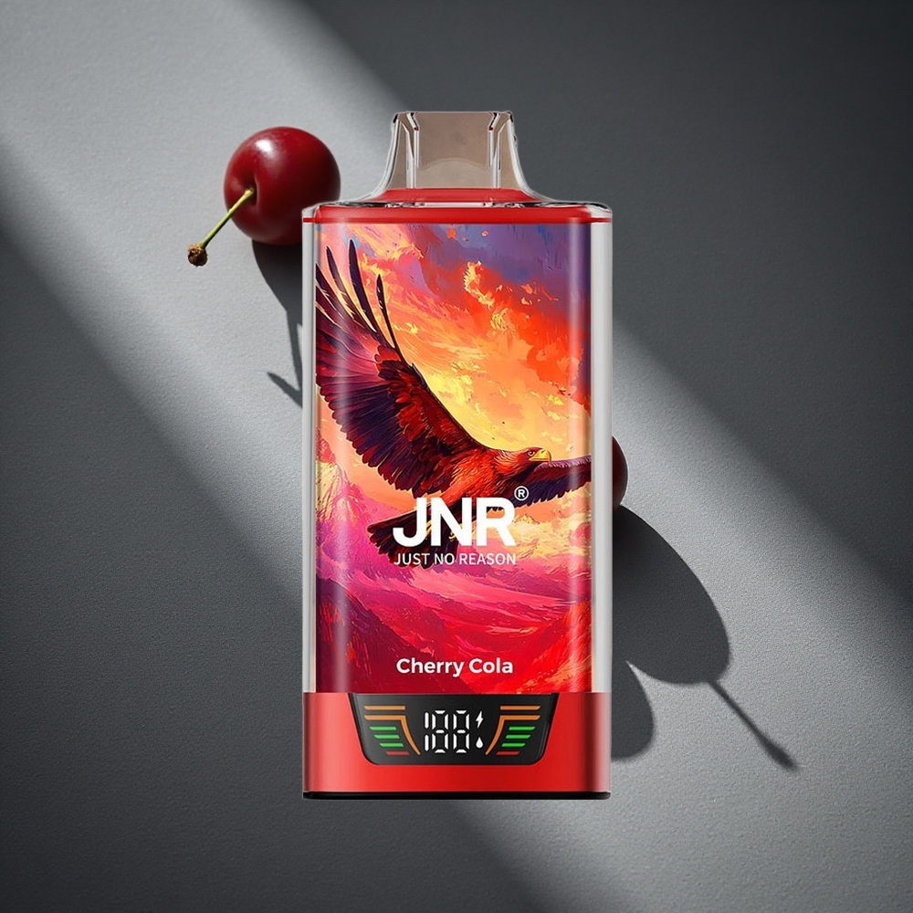 JNR Falcon Pro 28000 Puffs Cereza Cola 30ml Capacidad Precargada Peru por mayor