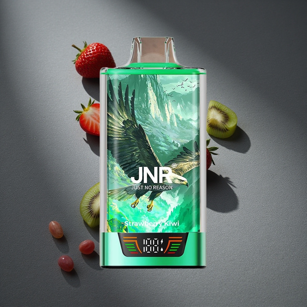 JNR Falcon Pro 28000 Puffs Fresa Kiwi 30ml Capacidad Precargada Peru por mayor