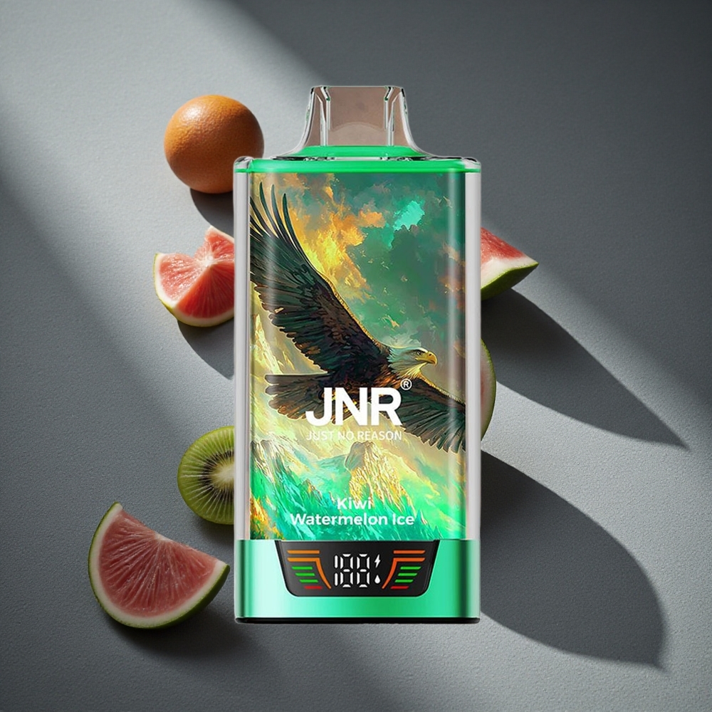 JNR Falcon Pro 28000 Puffs Kiwi Sandía Helada 30ml Capacidad Precargada Peru por mayor