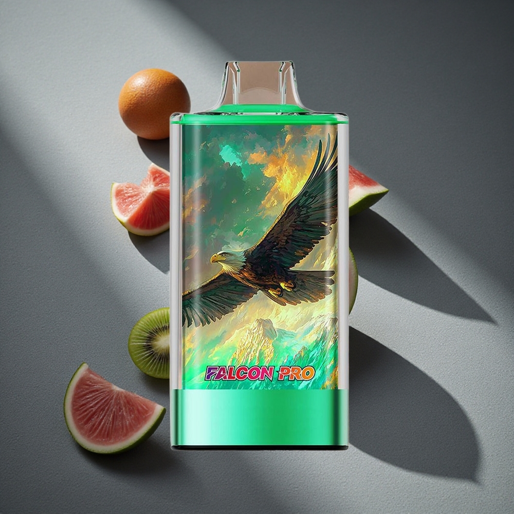 JNR Falcon Pro 28000 Puffs Kiwi Sandía Helada 30ml Capacidad Precargada Peru por mayor
