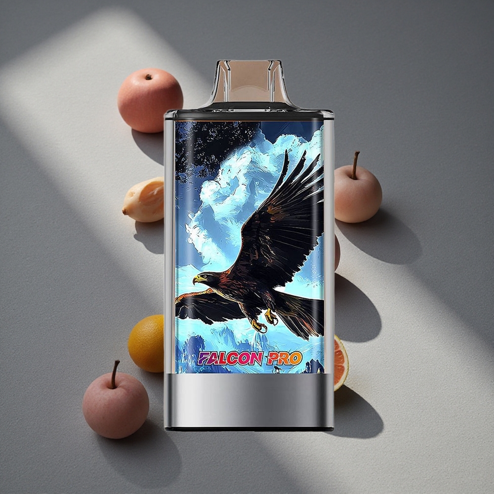 JNR Falcon Pro 28000 Puffs Melocotón Blanco y Frambuesa 28000 Caladas Batería de 950mAh Peru por mayor