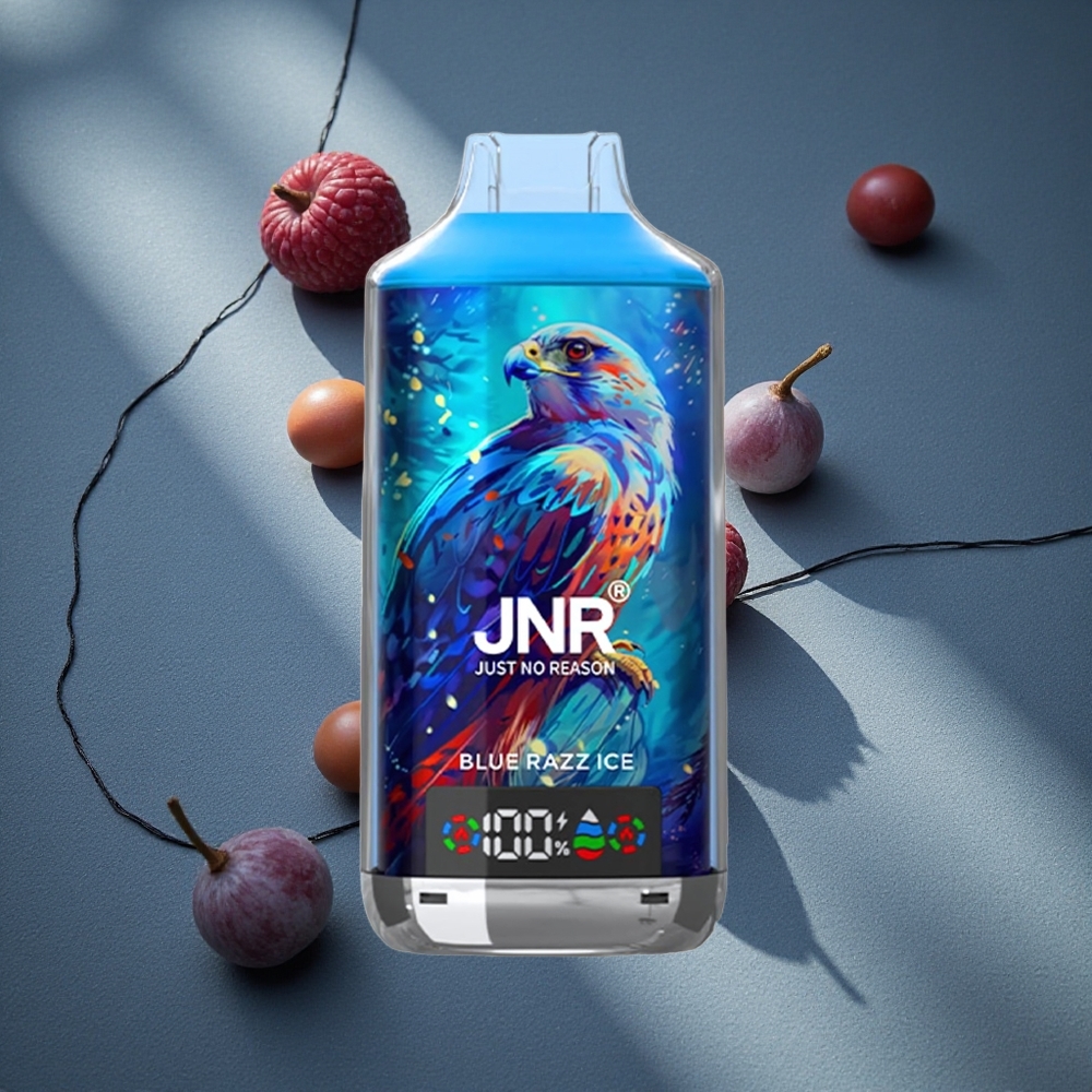 JNR Falcon X 18000 Caladas Vape Desechable Blue Razz Ice 24ml Peru por mayor