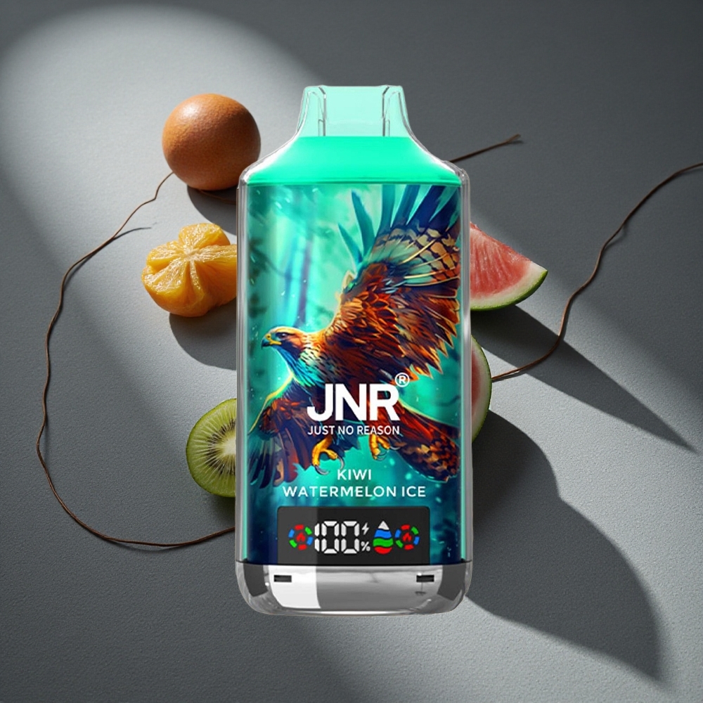 JNR Falcon X 18000 Puffs Vape Desechable Kiwi Sandía Hielo 24ml Capacidad de Líquido Peru por mayor