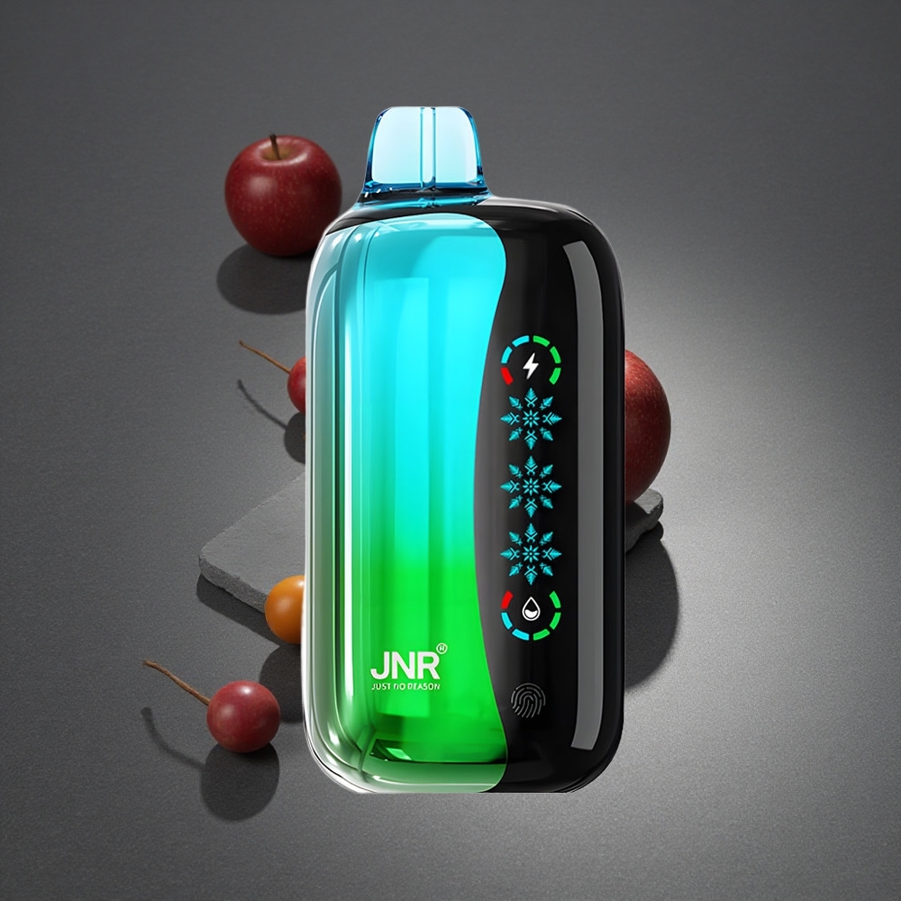 JNR Flex Ice 21000 Puffs Vape Desechable Doble Manzana Pantalla Táctil Peru por mayor