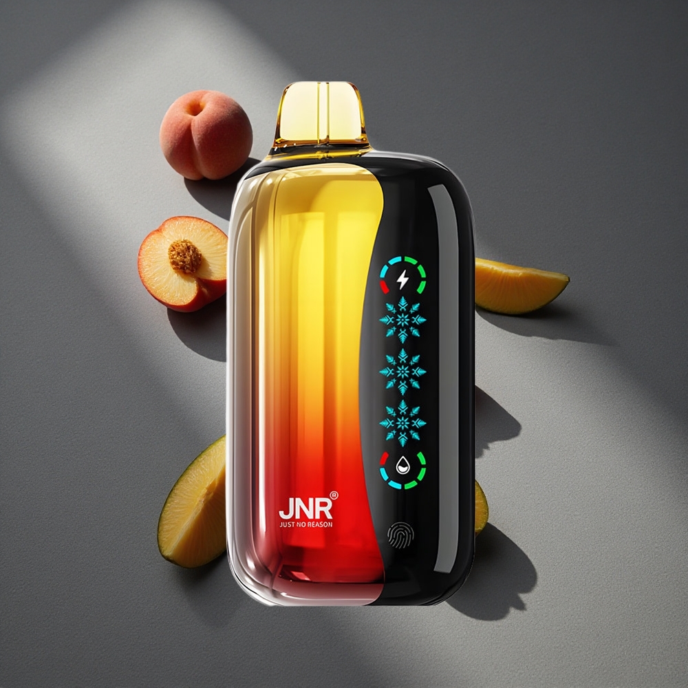 JNR Flex Ice 21000 Puffs Vape Desechable Melocotón Mango Piña 26ml E-líquido Peru por mayor
