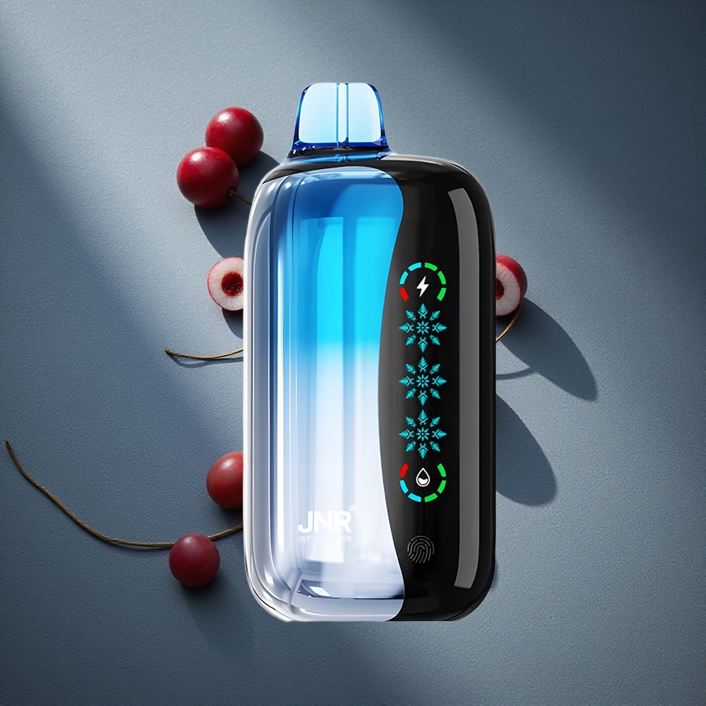 JNR Flex Ice Aprox. 21000 Caladas Vape Desechable Cereza Azul Explosión 26ml E-líquido Peru por mayor