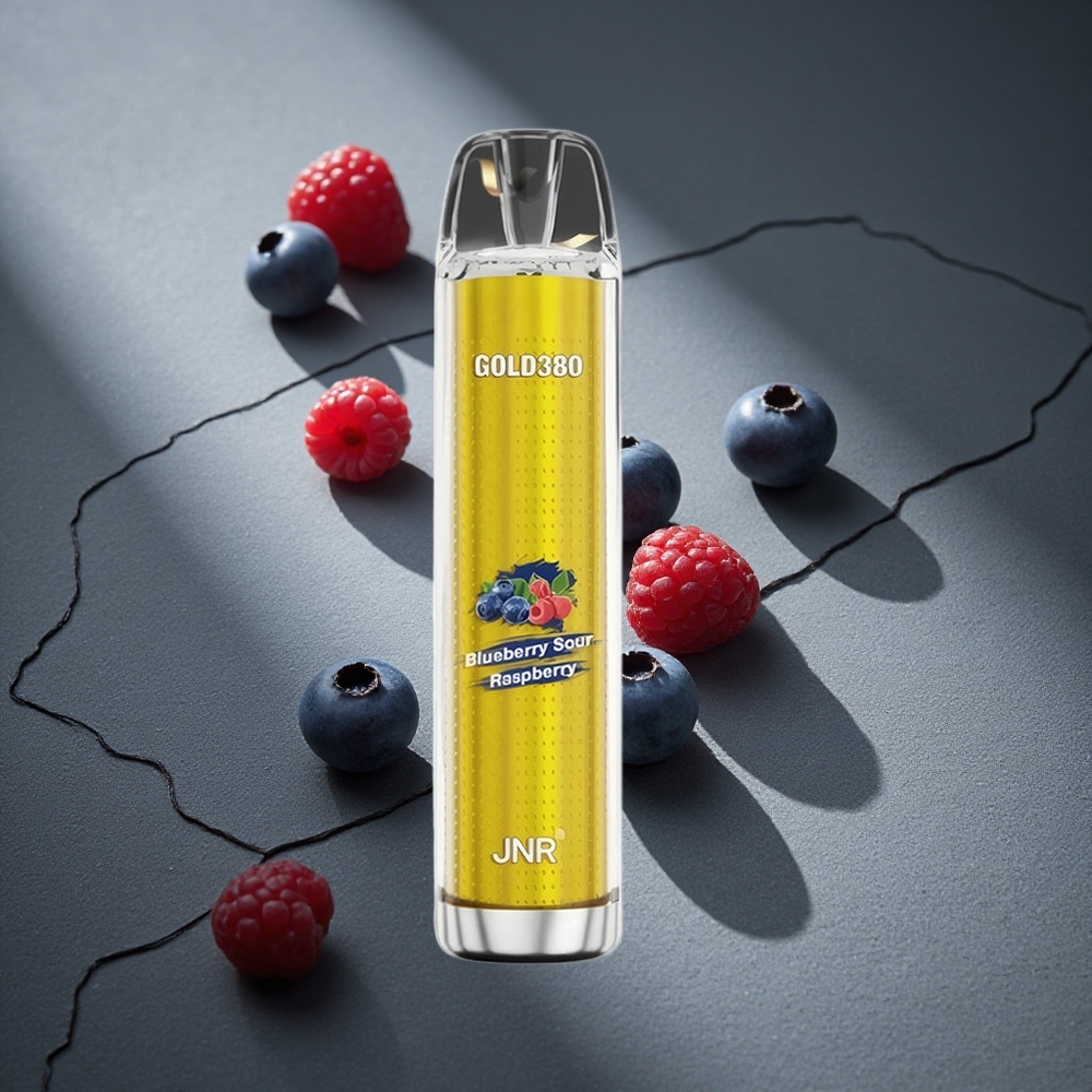 JNR Glod380 6000 Caladas Vape Desechable Arándano Azul Frambuesa Ácida 13ml Capacidad de Líquido Peru por mayor