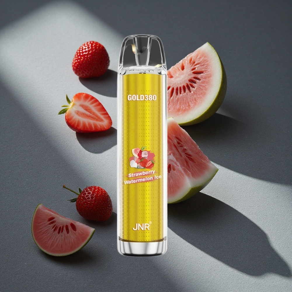 JNR Glod380 6000 Caladas Vape Desechable Fresa Sandía Hielo 13ml Capacidad de Líquido Peru por mayor
