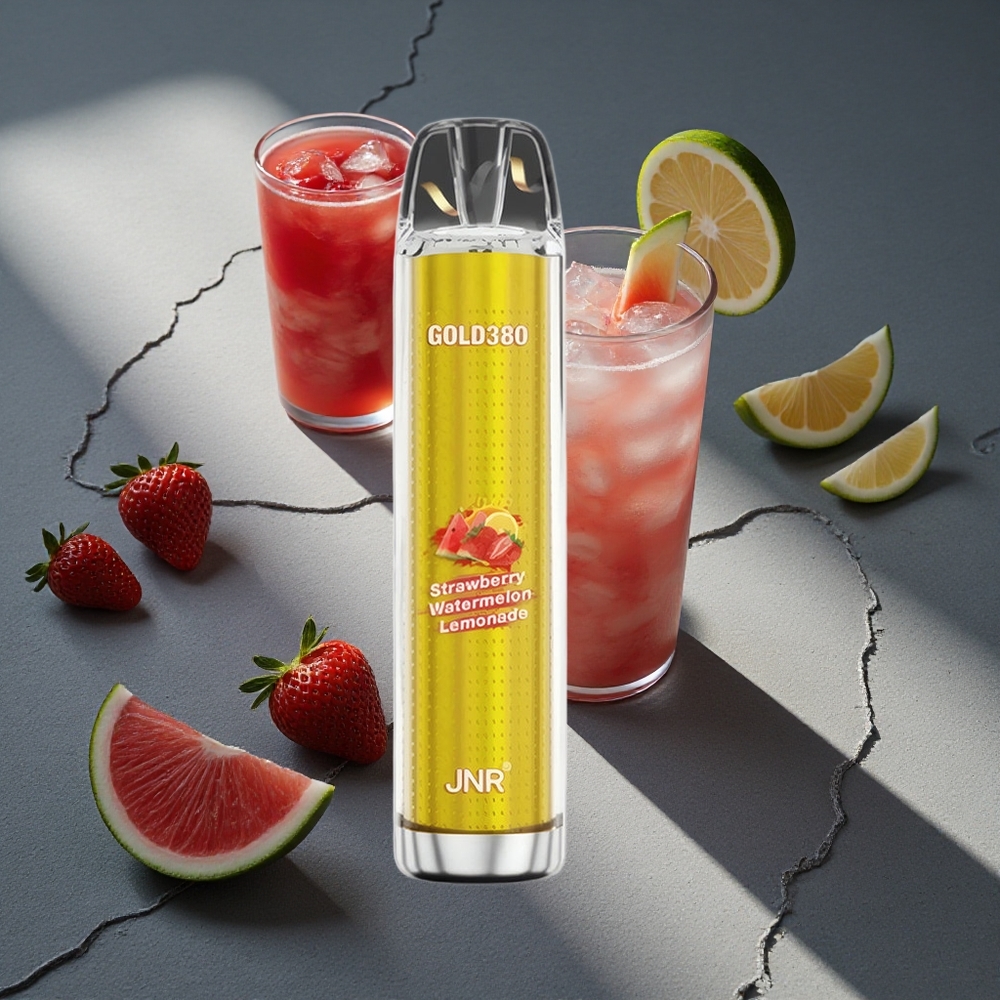 JNR Glod380 6000 Caladas Vape Desechable Fresa Sandía Limonada 13ml Capacidad de Líquido Peru por mayor