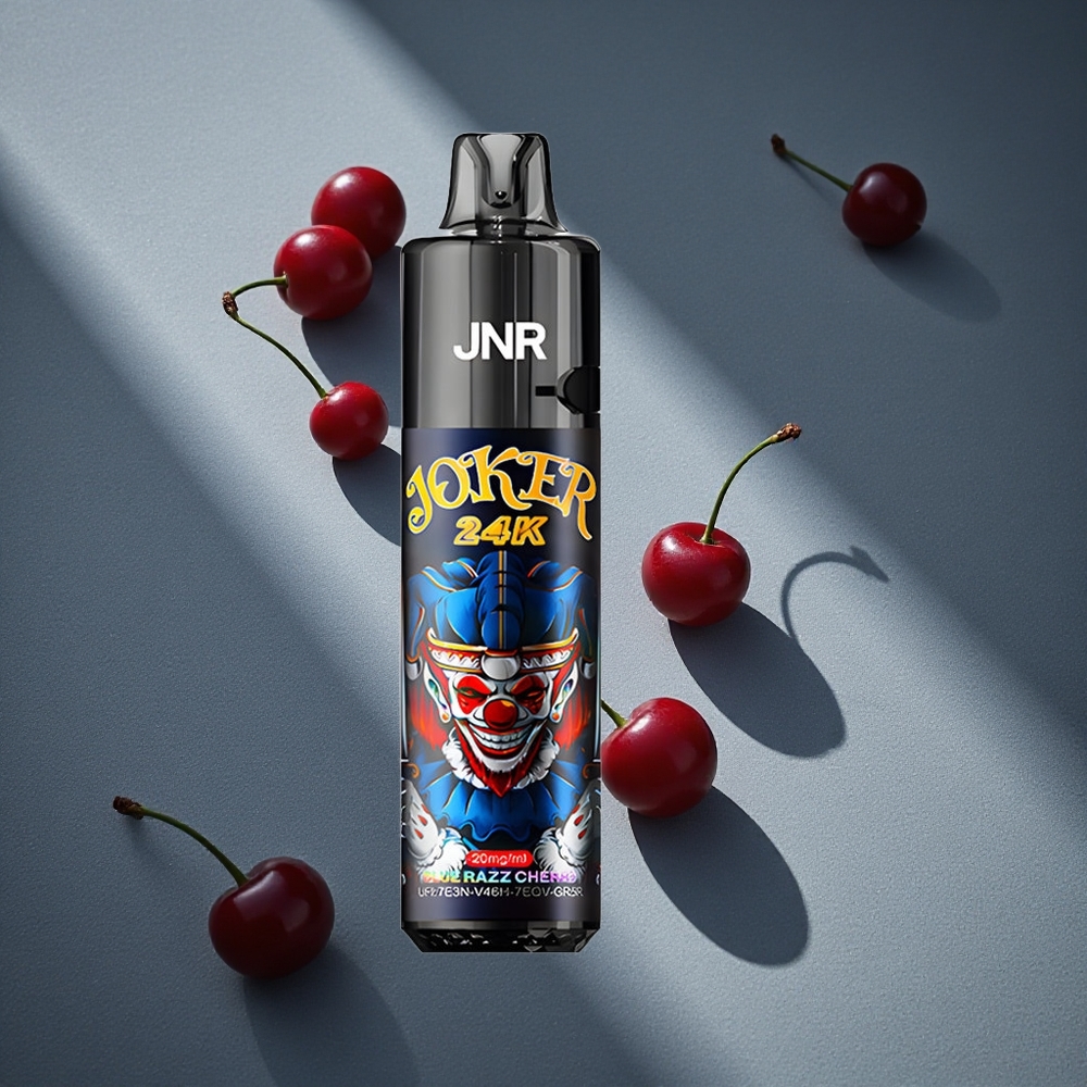 JNR Joker 24000 Puffs Blue Razz Cereza Carga Tipo-C Peru por mayor