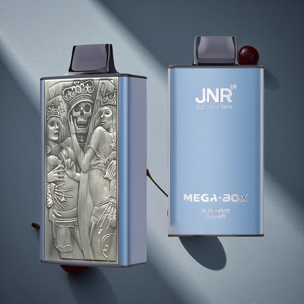 JNR Mega Box 25000 Caladas Vape Desechable Arándano Azul Cereza 30ml Capacidad de Líquido Peru por mayor