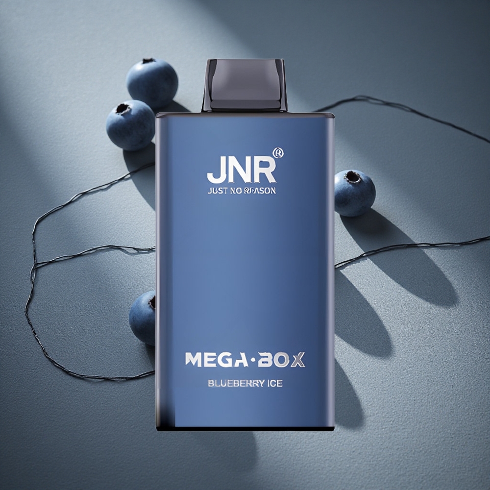 JNR Mega Box 25000 Caladas Vape Desechable Arándano Helado 30ml Capacidad de E-líquido Peru por mayor