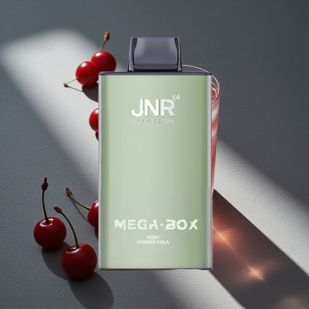 JNR Mega Box 25000 Caladas Vape Desechable Cereza Cola Fizzy 30ml Capacidad de Líquido Peru por mayor