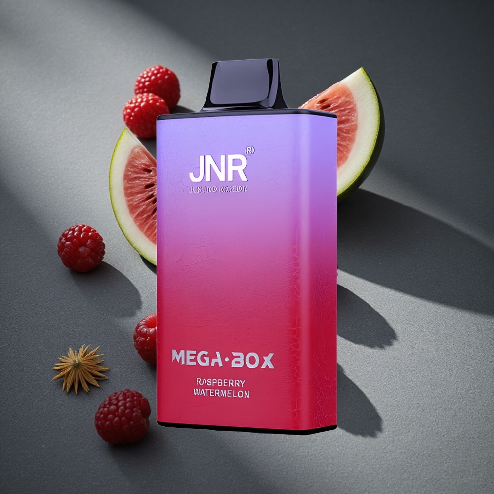 JNR Mega Box 25000 Caladas Vape Desechable Frambuesa Sandía 30ml Capacidad de E-líquido Peru por mayor