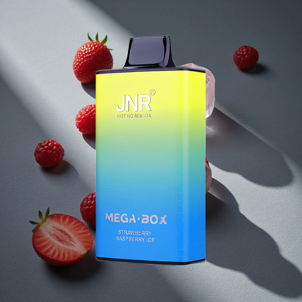 JNR Mega Box 25000 Caladas Vape Desechable Fresa Frambuesa Hielo 30ml Capacidad de E-líquido Peru por mayor