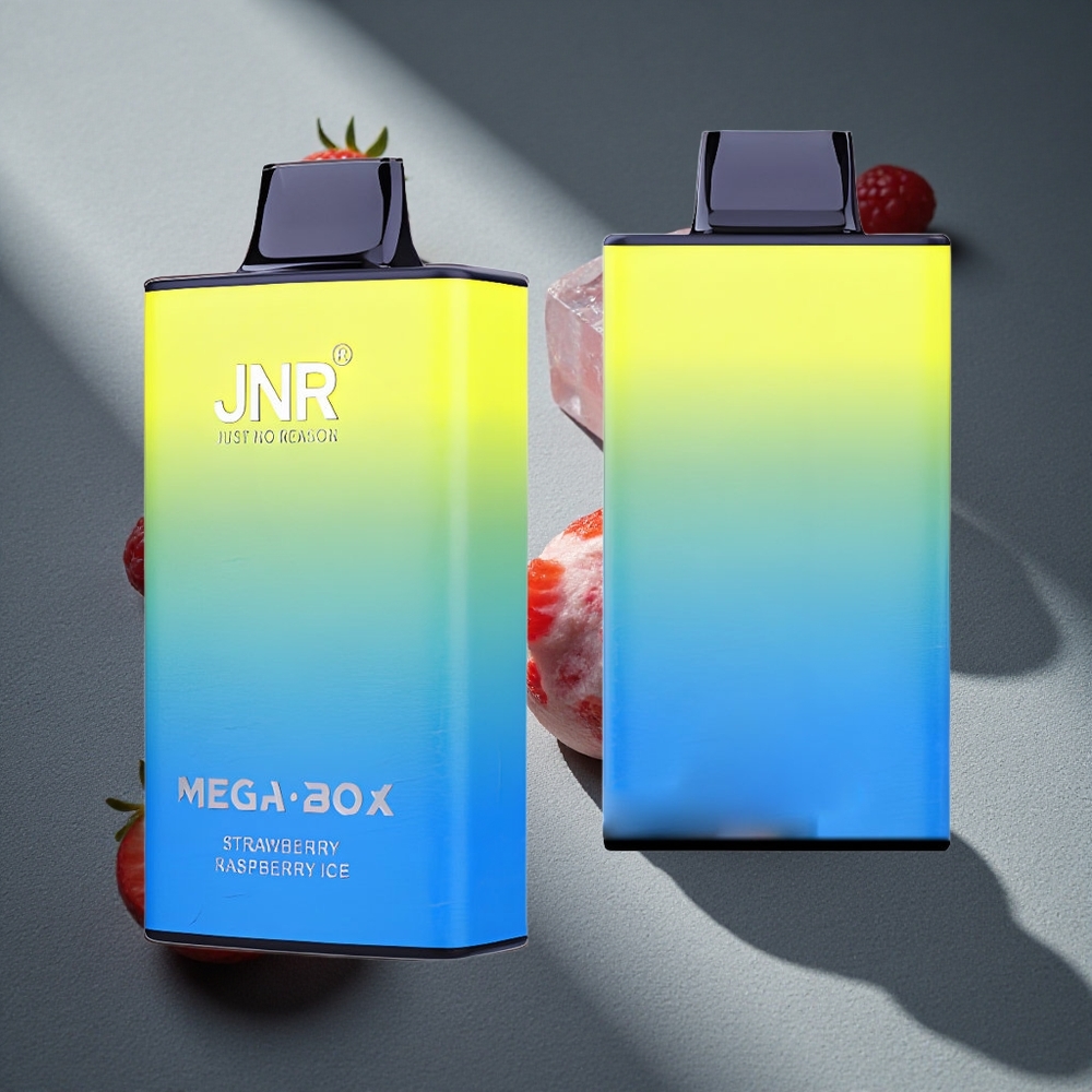 JNR Mega Box 25000 Caladas Vape Desechable Fresa Frambuesa Hielo 30ml Capacidad de E-líquido Peru por mayor