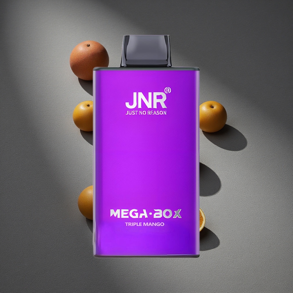 JNR Mega Box 25000 Caladas Vape Desechable Triple Mango 30ml Capacidad de Líquido Peru por mayor