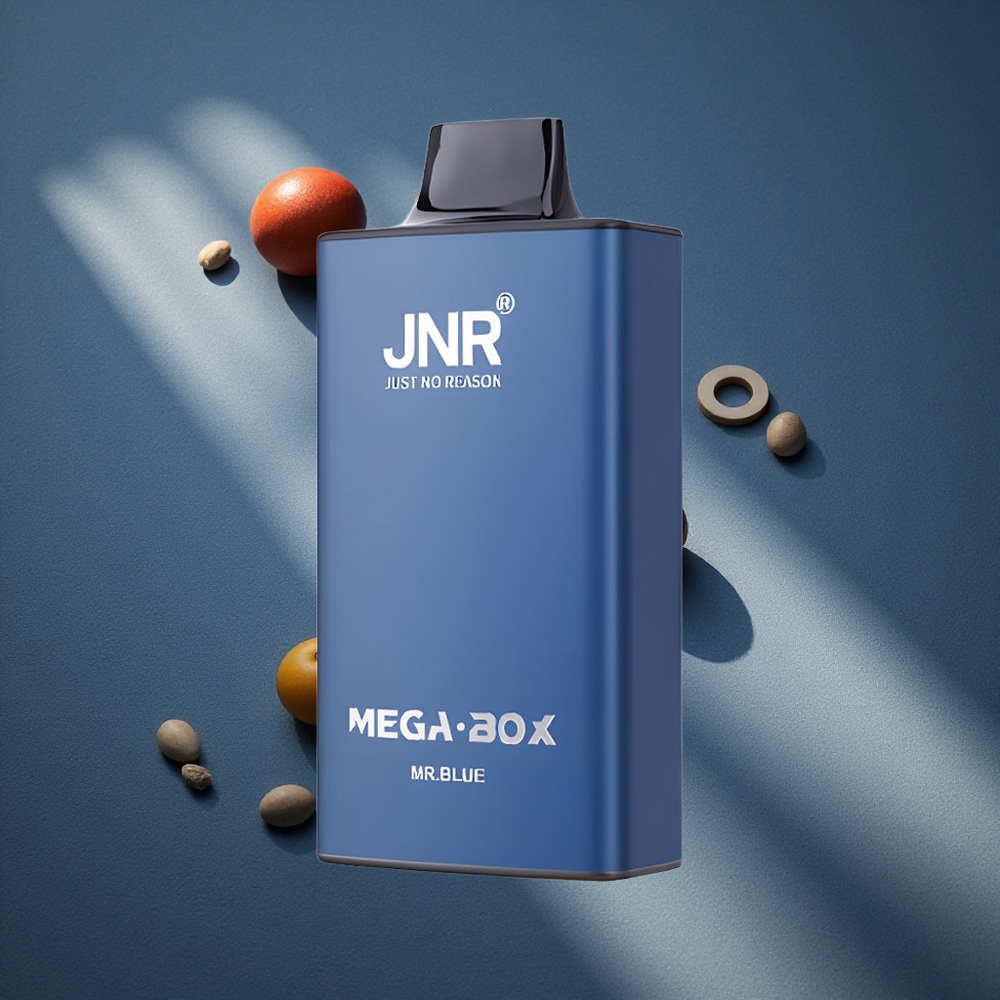 JNR Mega Box 25000 Puffs Vape Desechable Azul Mr 30ml Capacidad de Líquido Peru por mayor