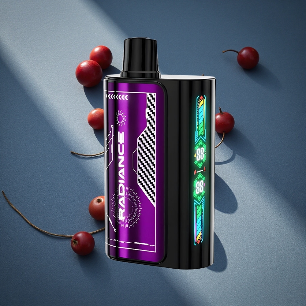 JNR Radiance 31000 Caladas Vape Desechable Arándano Azul Cereza Pantalla Inteligente Animada Peru por mayor
