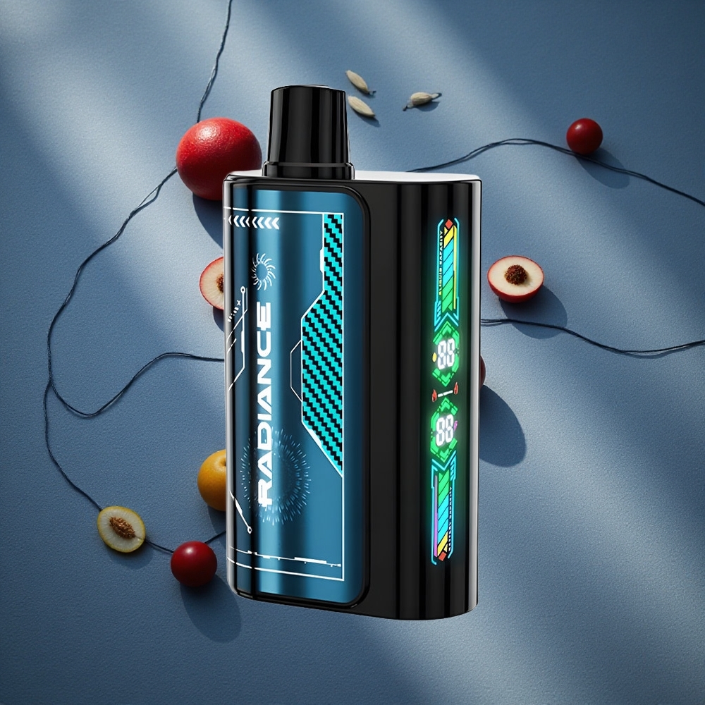 JNR Radiance 31000 Caladas Vape Desechable Blue Razz Ice 28ml de E-líquido Peru por mayor
