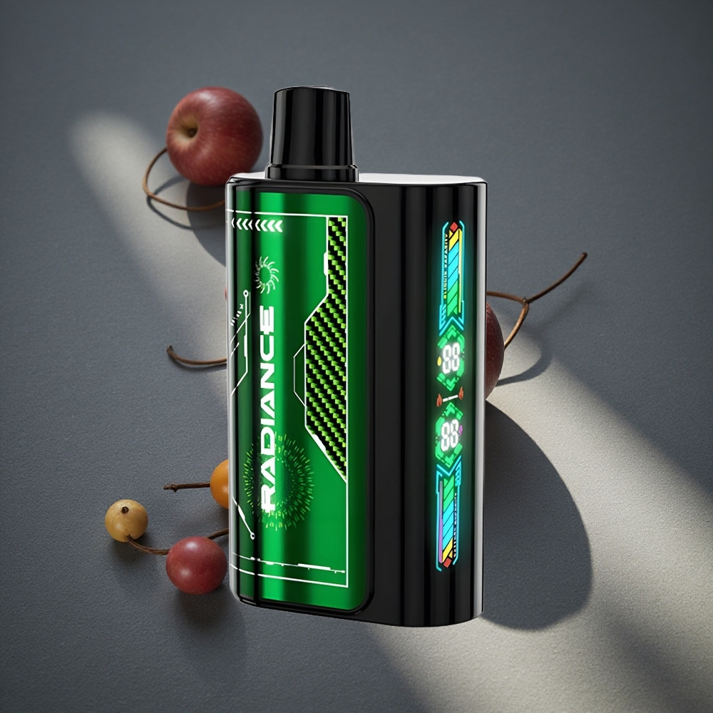 JNR Radiance 31000 Caladas Vape Desechable Doble Manzana Pantalla Inteligente Animada Peru por mayor