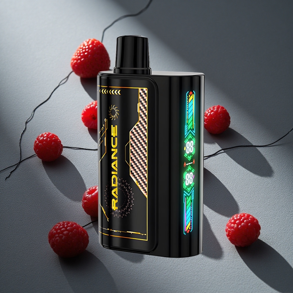 JNR Radiance 31000 Caladas Vape Desechable Fresa Frambuesa Cereza Hielo 28ml E-líquido Peru por mayor