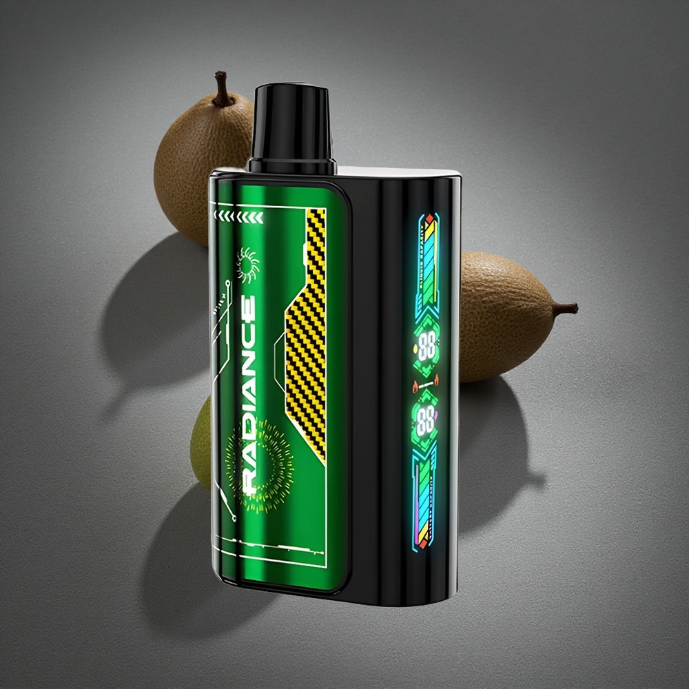 JNR Radiance 31000 Caladas Vape Desechable Maracuyá Kiwi 28ml de E-líquido Peru por mayor