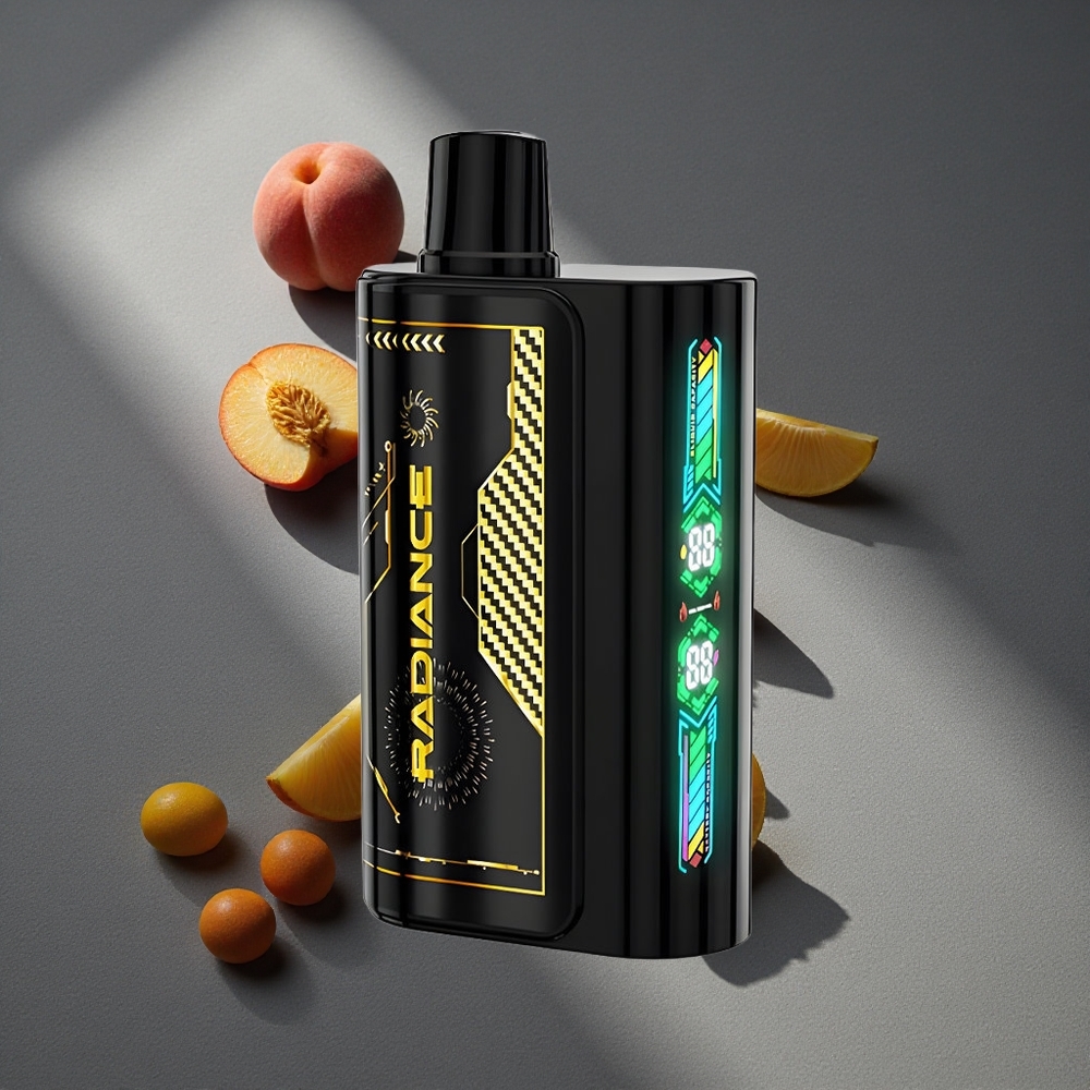 JNR Radiance 31000 Caladas Vape Desechable Melocotón Mango Piña 28ml E-líquido Peru por mayor
