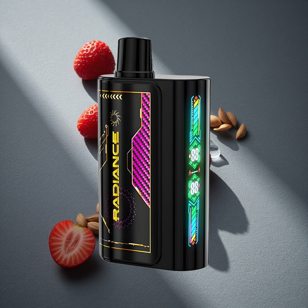 JNR Radiance Aprox. 31000 Caladas Vape Desechable Fresa Helada 28ml de E-líquido Peru por mayor