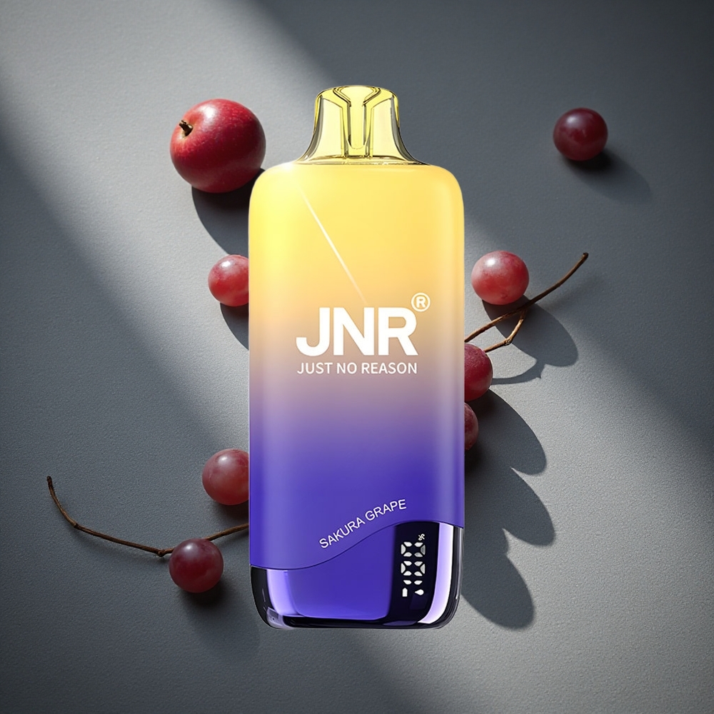 JNR Rainbow 10500 Puffs Disposable Vape Cereza Uva 18ml Tanque de Líquido Peru por mayor