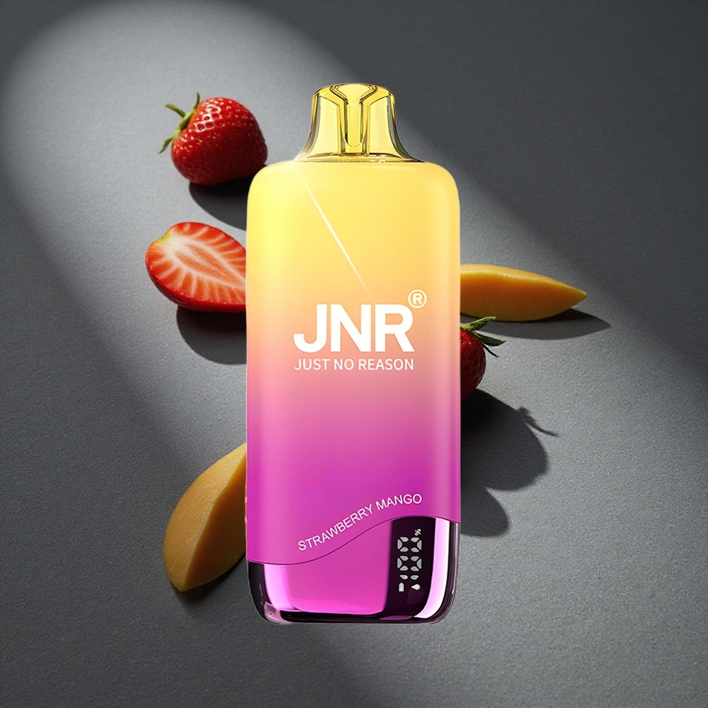 JNR Rainbow 10500 Puffs Disposable Vape Fresa Mango 18ml Tanque de e-Líquido Peru por mayor