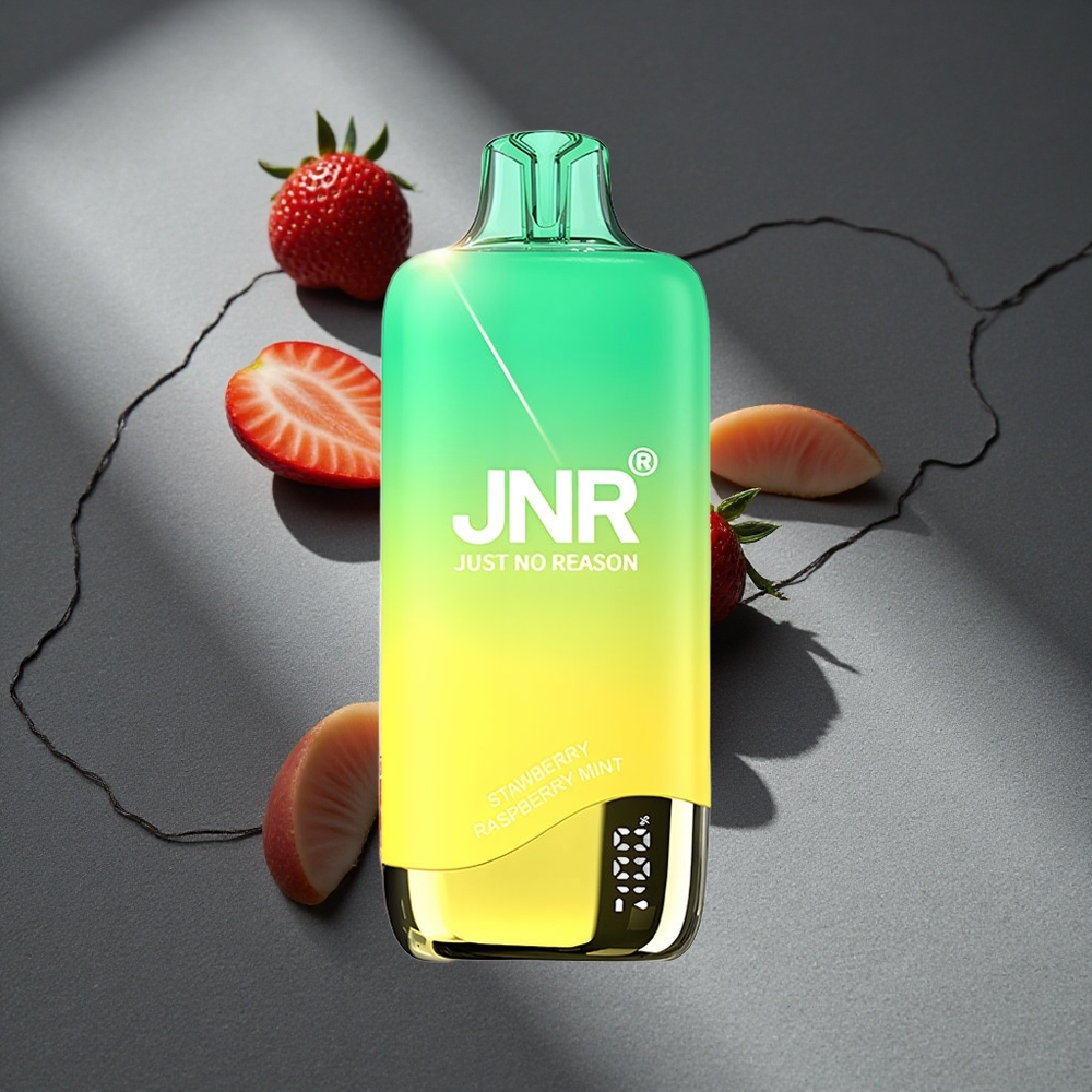 JNR Rainbow 10500 Puffs Disposable Vape Fresa Melocotón Menta 18ml Tanque de Líquido Peru por mayor