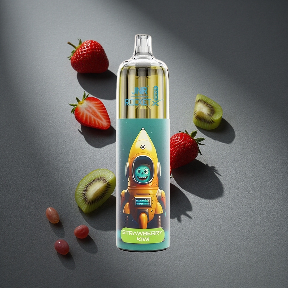 JNR Rocket-X 12400 Puffs Fresa Kiwi Disposable Vape 25ml Capacidad de Líquido Peru por mayor