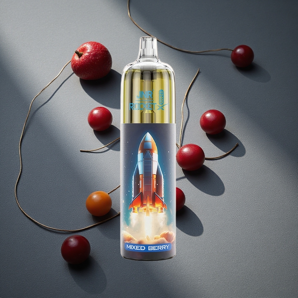 JNR Rocket-X 12400 Puffs Vape Desechable Frutos Rojos Mezclados Batería 850mAh Peru por mayor
