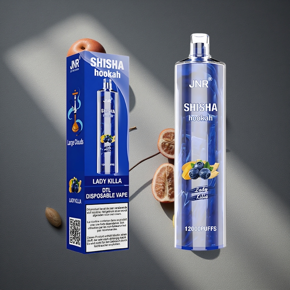 JNR Shisha Hookah 12000 Caladas Vape Lady Killa 24ml Capacidad de e-líquido Peru por mayor