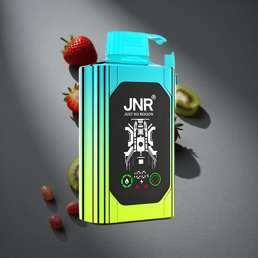 JNR Shisha Hookah Box 20500 Puffs Fresa Kiwi 25ml Capacidad de Líquido Peru por mayor